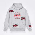 Sweat enfant gris Team WEB avec Spider-Bots rouges, capuche et poche kangourou – Disneyland Paris