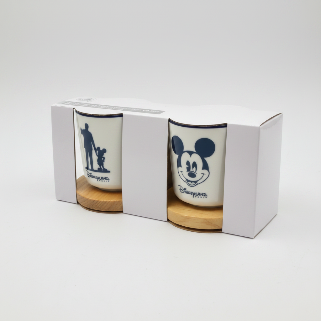 Set de tasses à café Mickey et soucoupes – vue principale