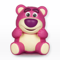 Tirelire Lotso Toy Story Beast Kingdom – vue de face studio