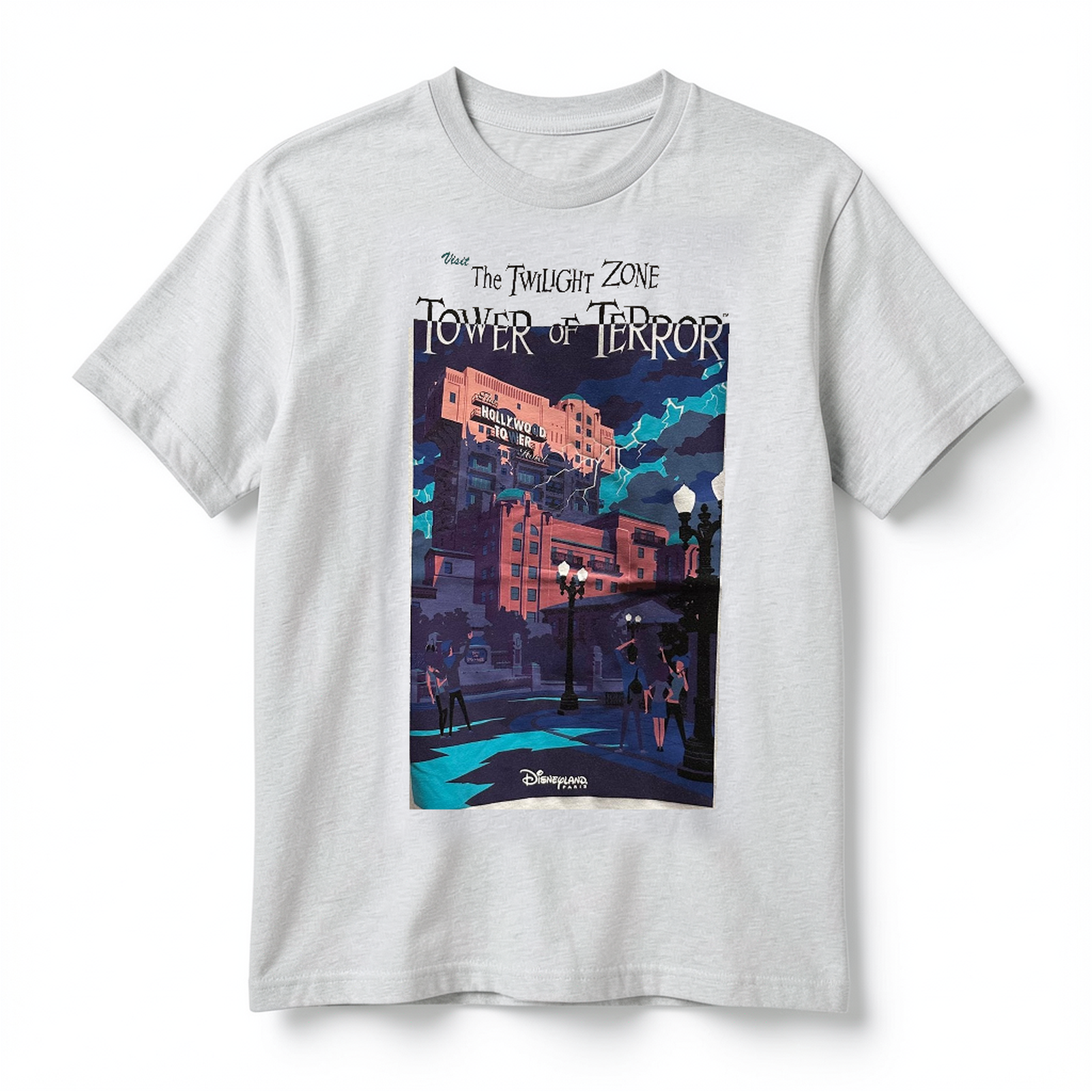 T-shirt Terror Tower display | Disneyland Paris – Once Upon Magic