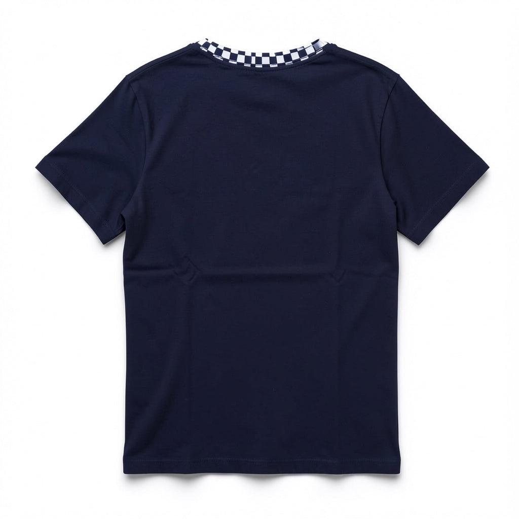 T-shirt Cars Piston Cup Dinoco 400 bleu marine – Disneyland Paris, vue de dos