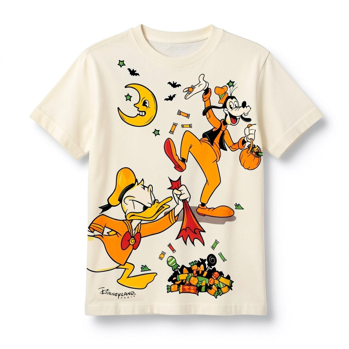 T-shirt enfant Halloween Mickey et ses amis – Disneyland Paris – dos