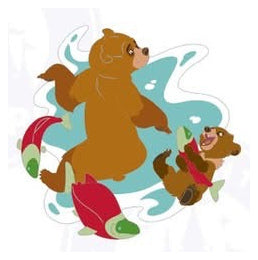 Pin Frère des Ours – Série Vagues – visuel de l’affiche Disneyland Paris octobre 2026 – édition limitée 800 exemplaires