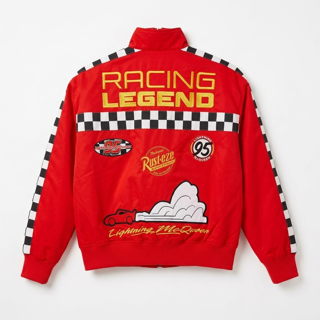 Veste Cars Flash McQueen Racing Legend rouge – Disneyland Paris, vue de dos