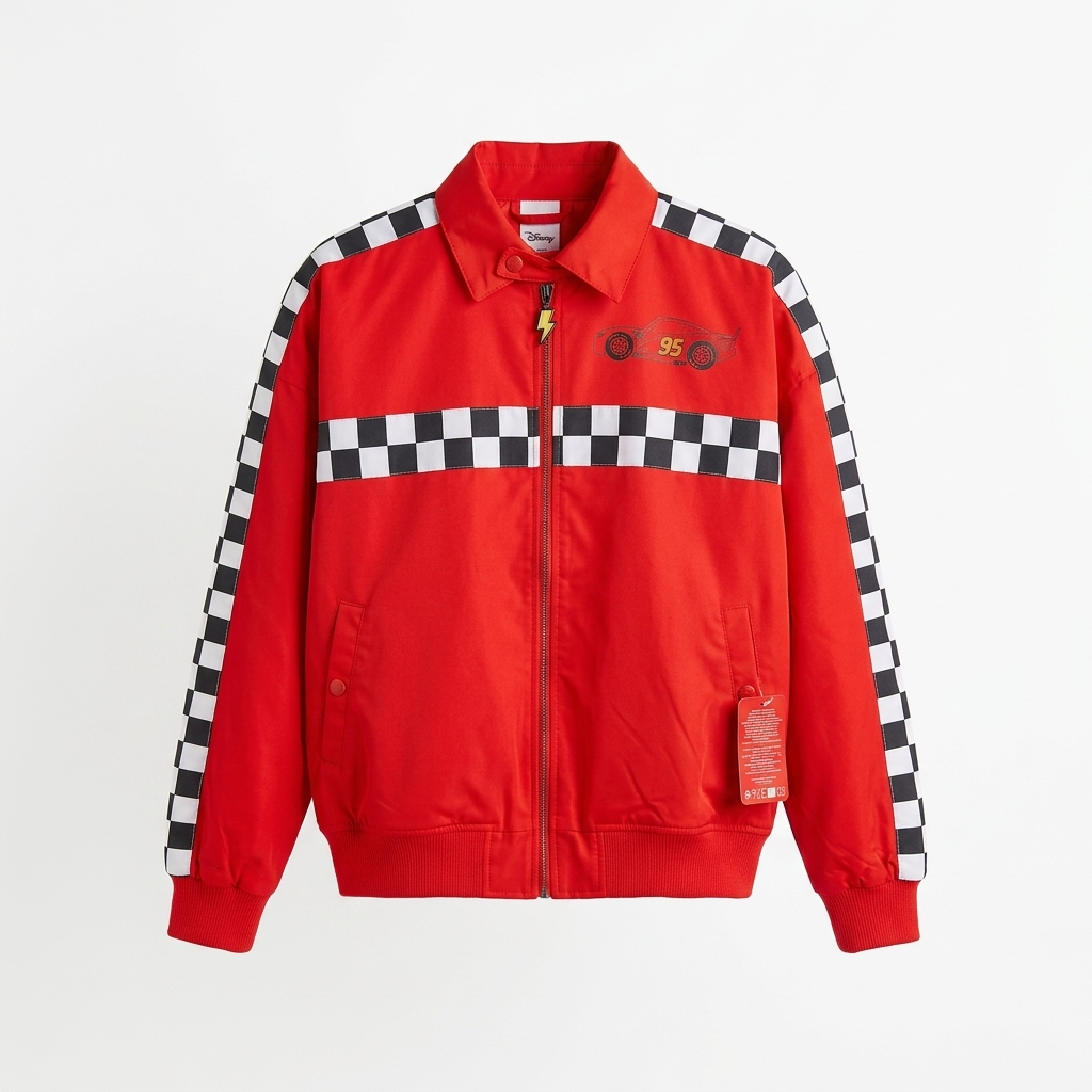 Veste Cars Flash McQueen Racing Legend rouge – Disneyland Paris, vue de face