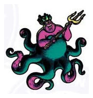 Pin Villains Ursula – visuel de l’affiche Disneyland Paris octobre 2026