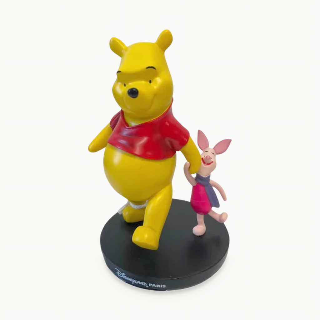 Figurine Winnie et Porcinet – Disneyland Paris – photo studio – vue 1